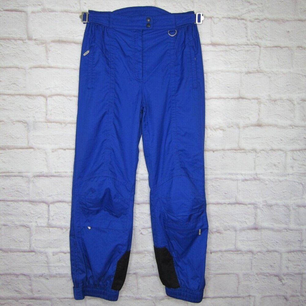 Marker Womens size 12 Waistpant Snow Ski Pants Royal Blue